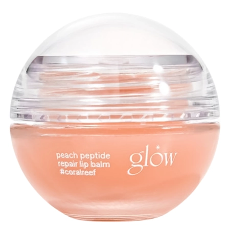 glow - Peach Peptide Repair Lip Balm - Peptid Ajakbalzsam - #Coralreef - 8g
