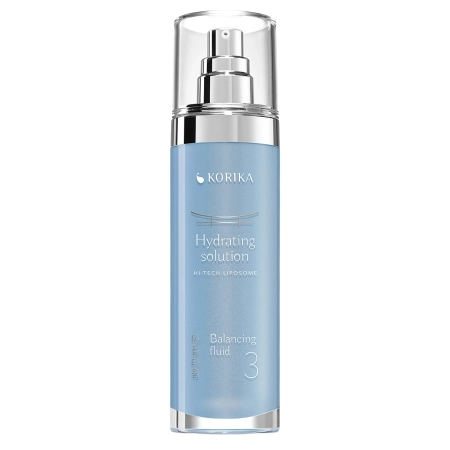KORIKA - HI-TECH Liposome Hydrating Solution Balancing Fluid - Hidratáló és Kiegyensúlyozó Arcfolyadék Liposzómákkal - 120ml