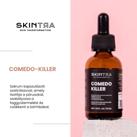 SkinTra - Comedo-killer - Szérum 2% Kapszulázott Szalicilsavval - 30ml