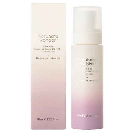 Haruharu Wonder - Black Rice Probiotics Barrier NAD+ Serum Mist - Arcszérum-permet Probiotikumokkal - 80ml