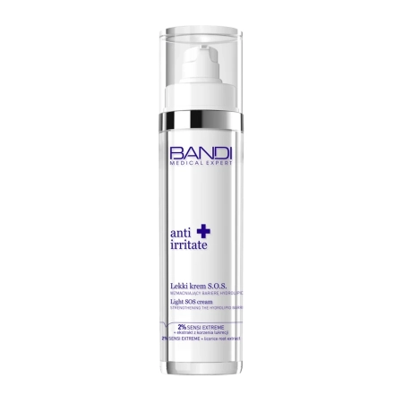 Bandi - Medical Expert - Anti Irritate - Light SOS Cream - Könnyű SOS Krém a Hidrolipid Gát Erősítésére - 50ml