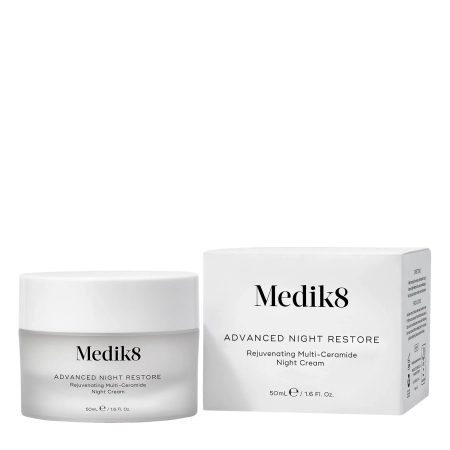 Medik8 - Advanced Night Restore - Rejuvenating Multi-Ceramide Night Cream - Intenzíven Regeneráló Éjszakai Krém - 50ml