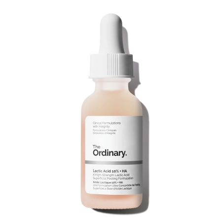 The Ordinary - Lactic Acid 10% + HA - Peeling Tejsavval és Hialuronsavval - 30ml