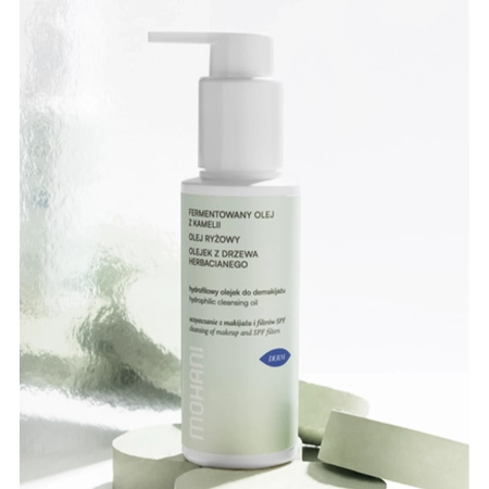 Mohani - Hidrofil Sminkeltávolító Olajos - Teafaolajjal és Fermentált Kaméliaolajjal - 100ml