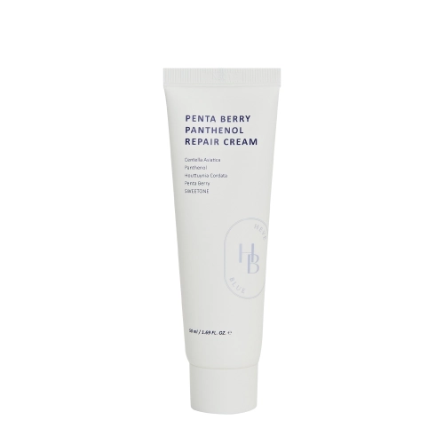 HEVEBLUE - Penta Berry Panthenol Repair Cream - Regeneráló Arckrém - 50ml