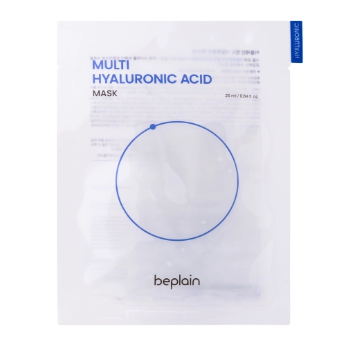 beplain - Multi-Hyaluronic Acid Facial Mask - Hidratáló Fátyolmaszk - 1db/25ml