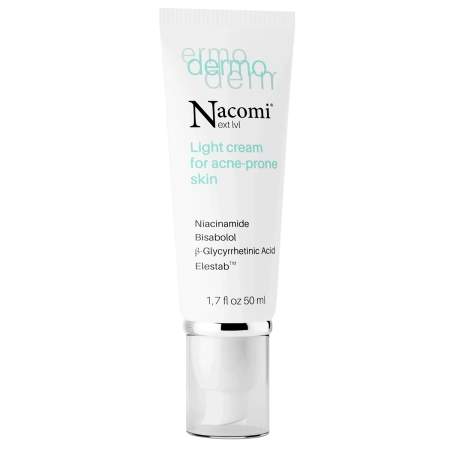 Nacomi - Dermo - Könnyed Krém Aknés Bőrre - 50ml