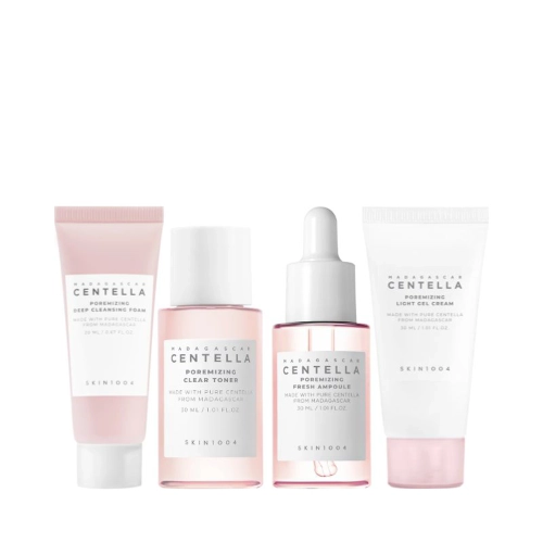 SKIN1004 - Madagascar Centella Poremizing Travel Kit - Kozmetikai Utazókészlet