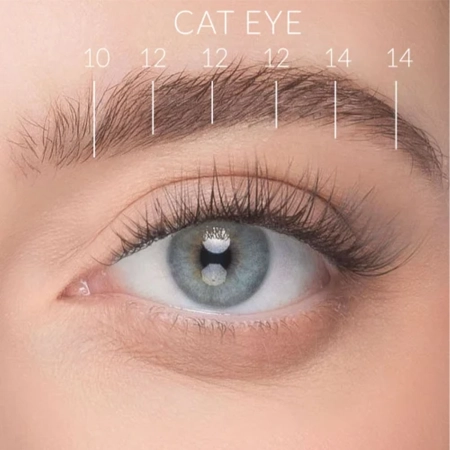 Nanolash - Stick & Go Pre-Glued Lashes - Öntapadó Szempilla Tincsek - Classy - 1 csomag
