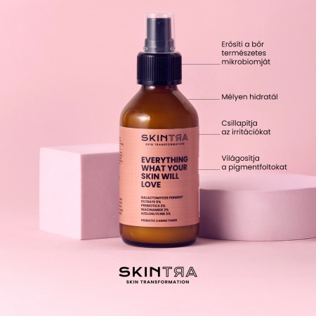  SkinTra - Everything What Your Skin Will Love - Prebiotikus Bőrápoló Tonik - 100ml
