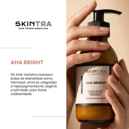 SkinTra - AHA Bright - Balzsam 9% AHA-savval - 200ml