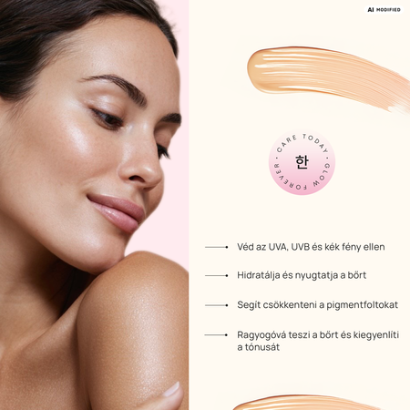 HanGlow - PerfecTone - Tinted Sunscreen SPF 50+ - Bőrkiegyenlítő Fényvédő Krém - 02 - 50 ml
