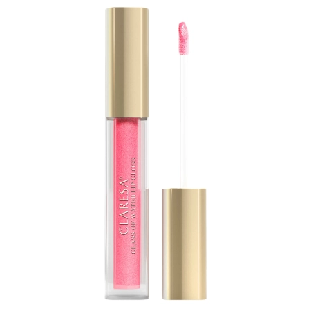 Claresa - Glass Of Water Lip Gloss - Szájfény Tükörfény Hatással - Pink Tonic - 03 - 2 g