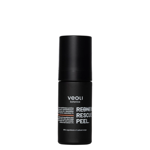 Veoli Botanica - Redness Rescue Peel - Bőrnyugtató és Simító Peeling Hajszáleres Bőrre - 30ml