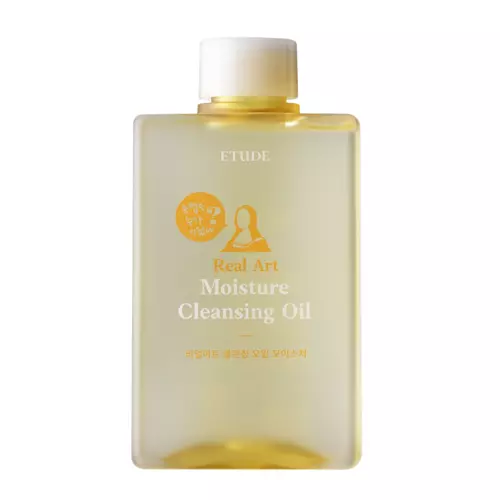 Etude House - Real Art Cleansing Oil Moisture - Tisztító Olaj Arc- és Szemsmink Eltávolítására - 185ml