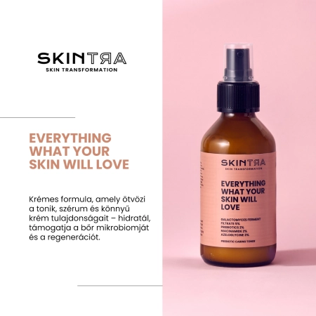  SkinTra - Everything What Your Skin Will Love - Prebiotikus Bőrápoló Tonik - 100ml