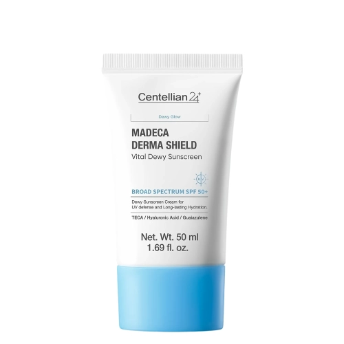 Centellian24 - Madeca Derma Shield Safe Moisture Sun Cream - Hidratáló Arckrém SPF 50+ PA++++ - 50ml