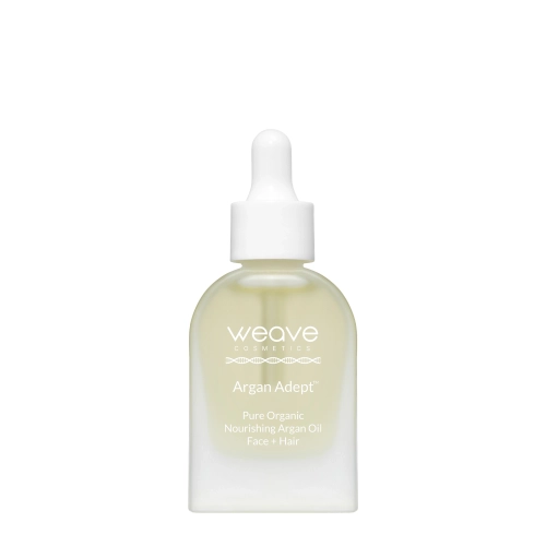 Weave Cosmetics - Argan Adept - Organikus Arc- és Hajolaj - Hidegen Sajtolt és Illatmentesített - 30ml
