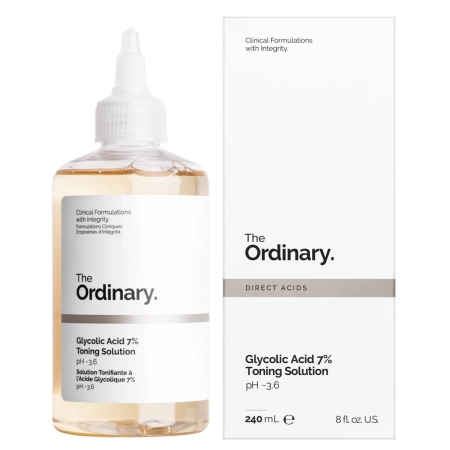 The Ordinary - Glycolic Acid 7% Exfoliating Toner - Hámlasztó Tonik 7% Glikolsavval - 240ml