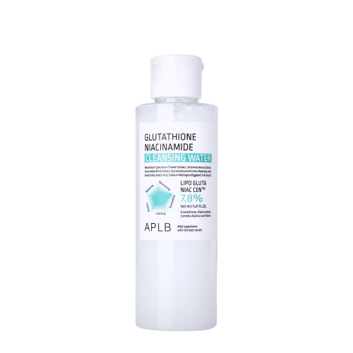 APLB - Glutathione Niacinamide Cleansing Water - Micellás Víz Glutationnal és Niacinamiddal - 160ml