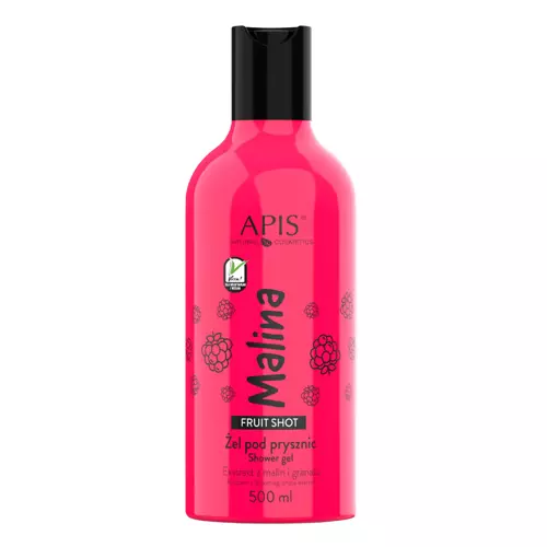 Apis - Fruit Shot - Málna Tusfürdő Gél - 500ml