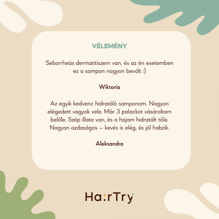 HairTry - Feel The NMF - Hidratáló Sampon - 500ml