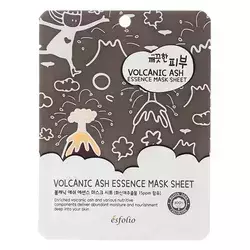 Esfolio - Pure Skin Volcanic Ash Essence Mask Sheet - Pórustisztító Fátyolmaszk - 25ml