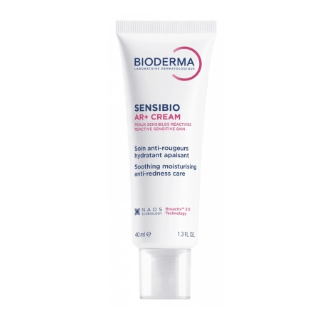 Bioderma - Sensibio AR+ Cream - Bőryugtató, Hidratáló és Bőrpír Elleni Krém - 40ml