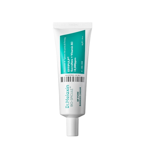 Dr.Melaxin - BP Pore Barrier Cream - Pórusszűkítő Krém Mikrotűkkel - 50g