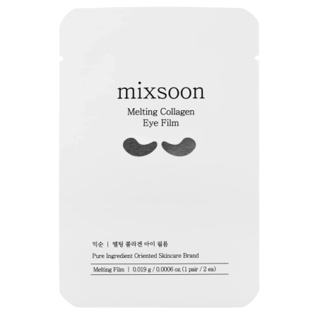 Mixsoon - Melting Collagen Eye Film - Kollagénes Szemkörnyék Tapaszok - 5 pár