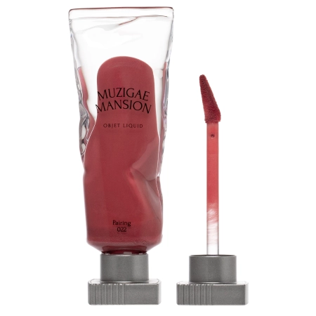 Muzigae Mansion - Objet Liquid - Hosszantartó ajakrúzs - #022 Pairing - 6g