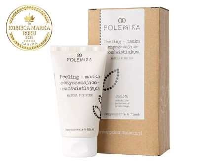Polemika - Matcha Purifier - Tisztító és Világosító Hámlasztó Maszk - 75ml