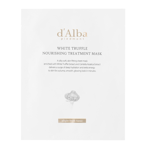 d'Alba - White Truffle Nourishing Treatment Mask - Tápláló Fátyolmaszk - 1db/25ml