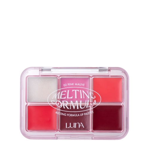 LUNA - Melting Formula Lip Palette - Szájfény Paletta - 02 Pink Mauve - 10,2g