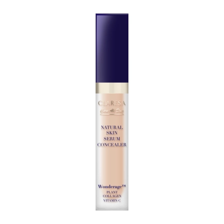 Claresa - Natural Skin Serum Concealer - Természetes Kivitelű Szérum-Korrektor - 1W Light Warm - 7ml