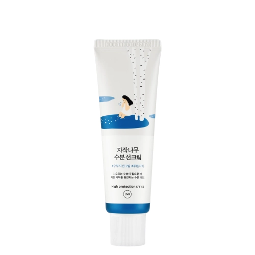 Round Lab - Birch Juice Moisturizing Sun Cream SPF50+ PA++++ - Fényvédő Krém - 50ml