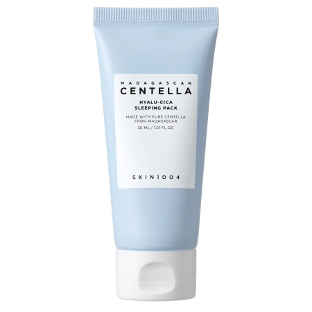 SKIN1004 - Madagascar Centella Hyalu-Cica Sleeping Pack  Éjszakai Géles Maszk Ázsiai Gázlóval - 30ml