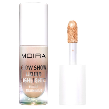 Moira - Glow Show Liquid Highlighter - Folyékony Highlighter - 002 Golden Blend - 4,3g