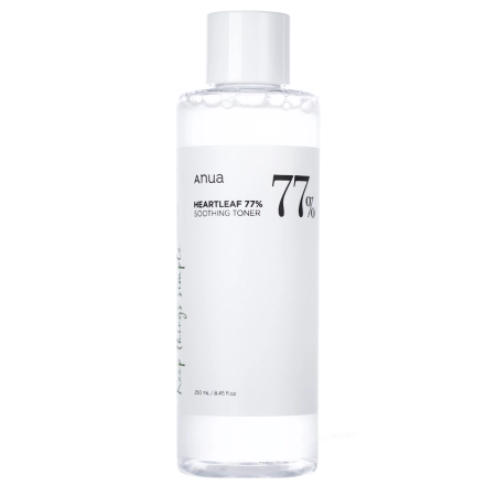 Anua - Heartleaf 77% Soothing Toner - Bőrnyugtató Arctoner - 250ml