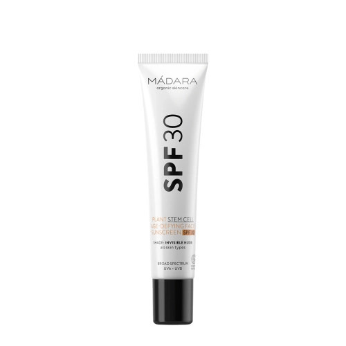 Madara - Age Defying Sunscreen SPF30 - Ránctalanító Arckrém UV-szűrőkkel - 40ml