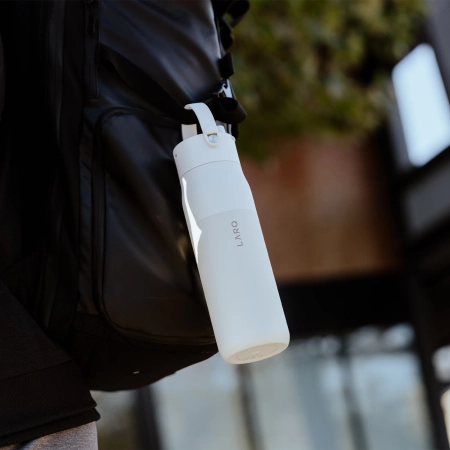 LARQ - Bottle PureVis 2 - Intelligens, Öntisztító Vízszűrő Palack, UV-C Fény - Mojave Dune - 680ml
