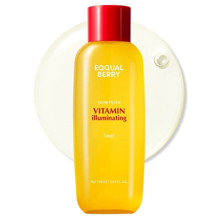 EQQUALBERRY - Vitamin Illuminating Toner - Ragyogtató Tonik Vitaminokkal - 150ml