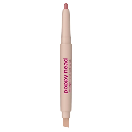 Poppy Head - Smudgic Velvet Matt Lipstick - Matt Ajakrúzs - 06 Charm Whisper - 0,85g