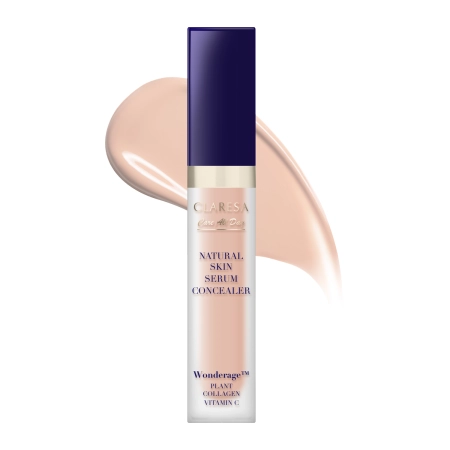 Claresa - Natural Skin Serum Concealer - Természetes Kivitelű Szérum-Korrektor - 1P Peach - 7ml