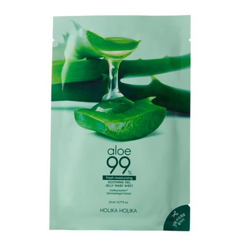 Holika Holika - Aloe Soothing Jelly Mask - Fátyolmaszk Aloe Vera Kivonattal - 23ml