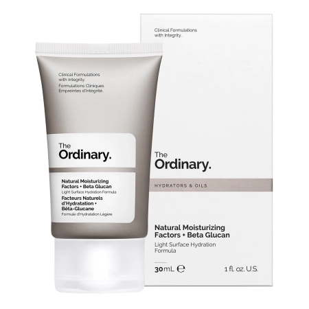 The Ordinary - Natural Moisturizing Factors + Beta Glucan - Hidratáló Krém Béta-glükánnal - 30ml