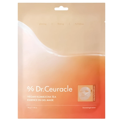 Dr.Ceuracle - Vegan Kombucha Tea Essence in Gel Mask - Hidratáló Fátyolmaszk - 36g