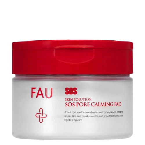 FAU - Skin Solution SOS Pore Calming Pad - Nyugtató Arckorongok - 70db/175ml