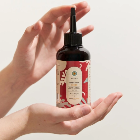 HairTry - Babyhair Fever - Melegítő Hajnövesztő Kezelés - 200ml