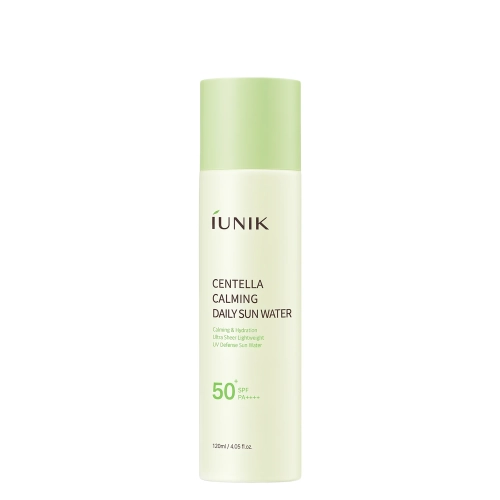 iUNIK - Centella Calming Daily Sun Water SPF 50+ PA++++ - Könnyű Napvédő Krém - 120ml